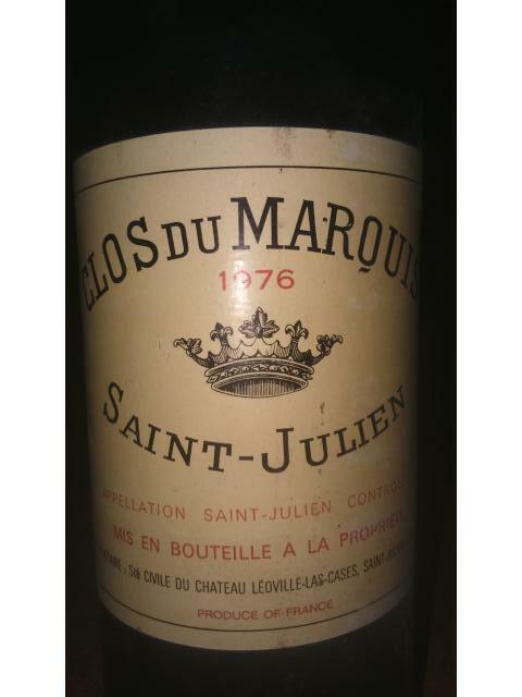 st julien clos du marquis 1976 chateau leoville las cases - photo 2