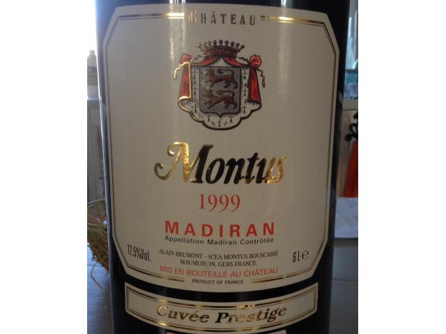 Impériale (6L) Montus cuvée prestige 1999