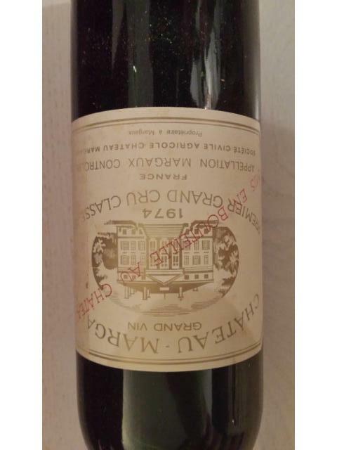 vend 4 bouteilles  grand cru crassé