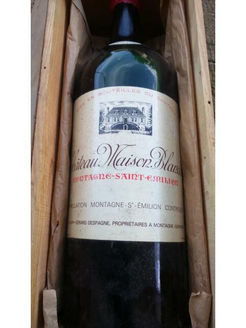 Château Maison Blanche Montage Saint Emilion 1975