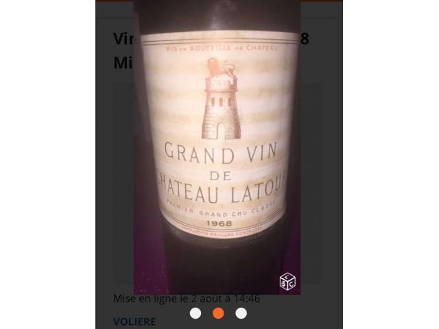 Grand vin de Châteaux l'atour premièr grand cru classé 1968 - photo 2