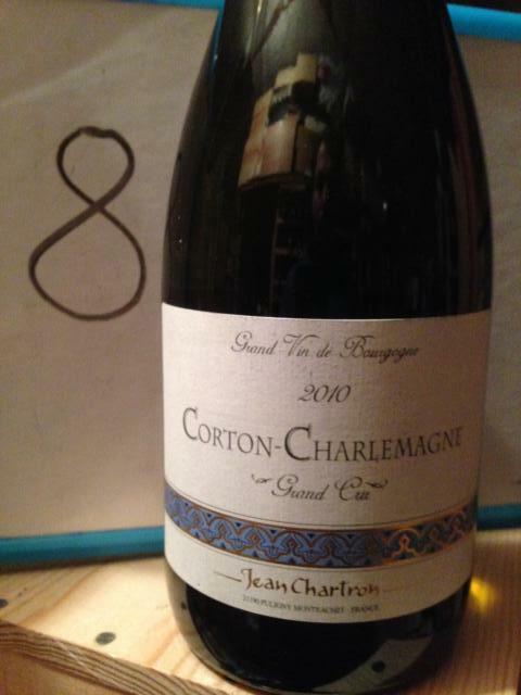 corton charlemagne jean chartron 2010