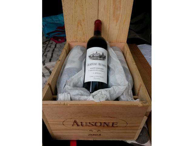 Château Ausone 2000 et 2003 (11 Bouteilles)