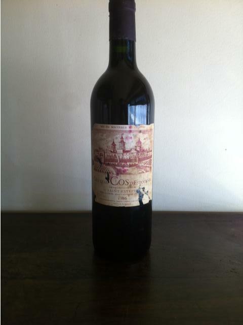 Château Cos d'estournel 1986