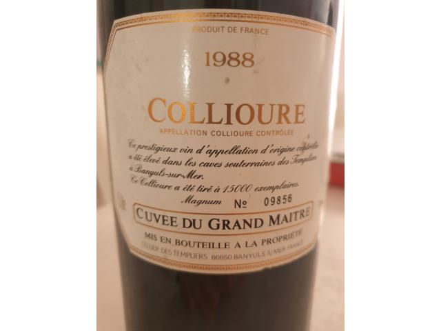 Vin Collioure "cellier des Templiers" - photo 3