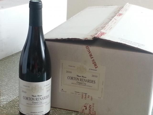 corton renardes grand cru 2010