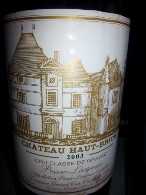 Château Haut Brion 2003