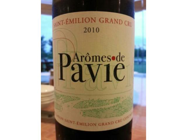 St Emilion 2010 Arôme de pavie (rouge)