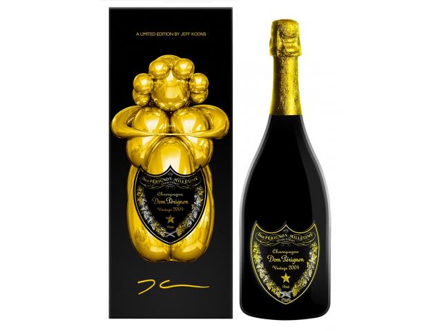champagne dom perignon vintage 2004 by jeff koons